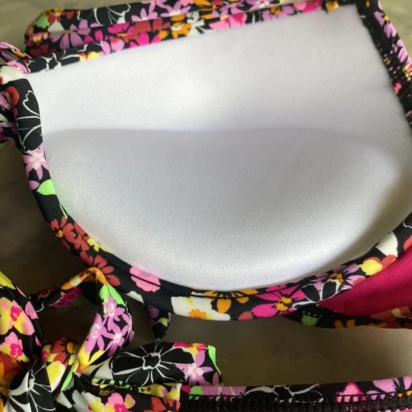 🎉Host Pick🎉 California Waves for Macys Strappy Push Up Swim Top - Picture 5 of 6